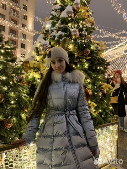 Пальто для девочки 152