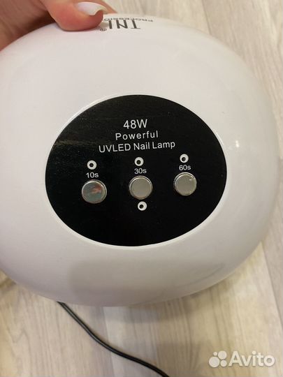 Лампа для маникюра+вентилятор новые
