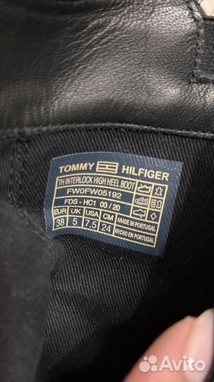 Ботильоны женские Tommy Hilfiger 38/7.5