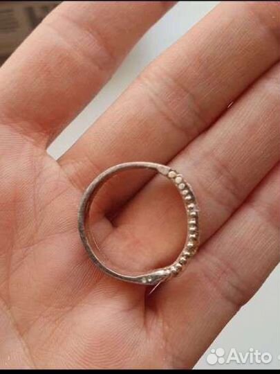 Кольцо серебро Milor Италия винтаж СССР
