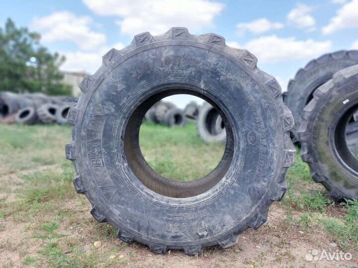 Сельхоз шины на прицеп 500/60R22.5 BKT FL630 б/у