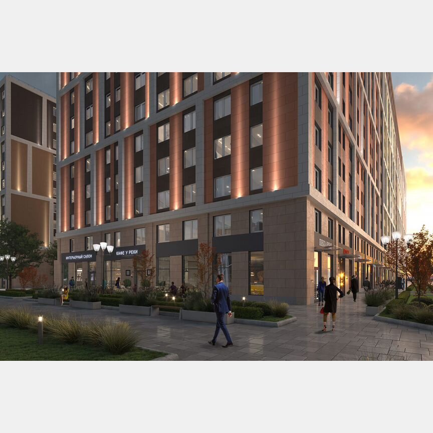 Апартаменты-студия, 27,4 м², 7/17 эт.