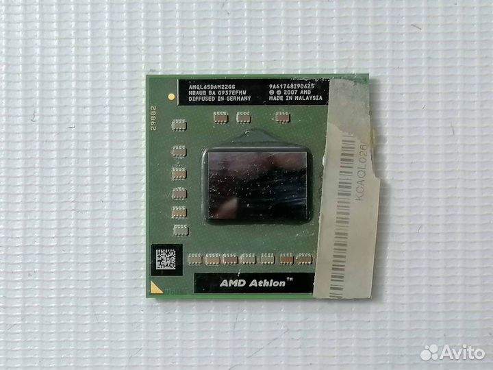 Процессор AMD Athlon 64 X2 QL-65