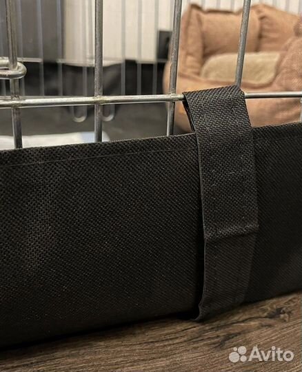 Вольер с водонепраницаемым покрытием на пол