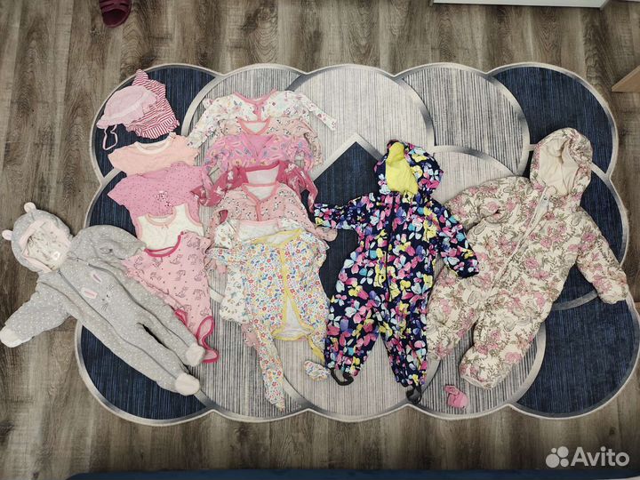 Детские вещи пакетом для девочки