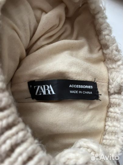 Шапка и шарф zara