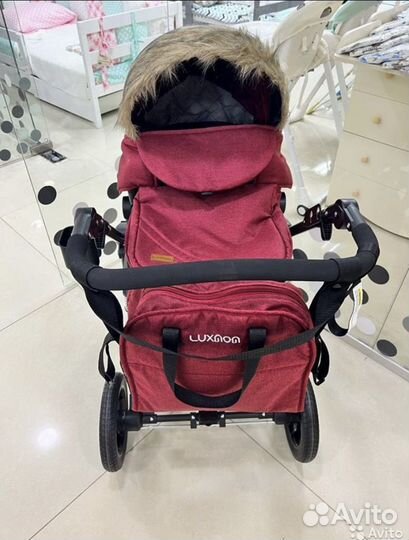 Коляска Люксмам 555 2 в1 и 3 в1