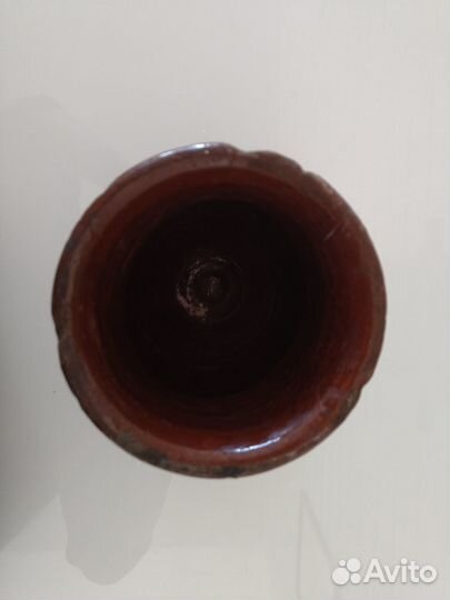 Глиняная крынка