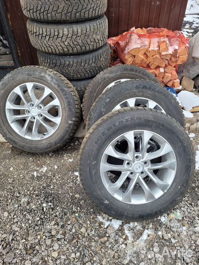 Колёса Santa fe 4 (санта фе), диски, шины R 17