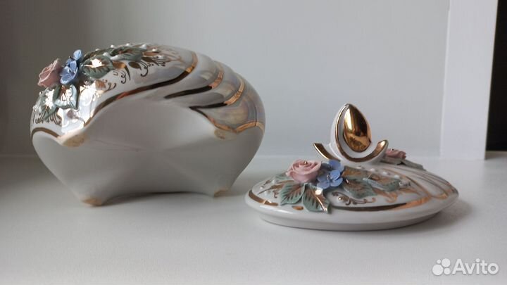 Шкатулка кисловодский фарфор