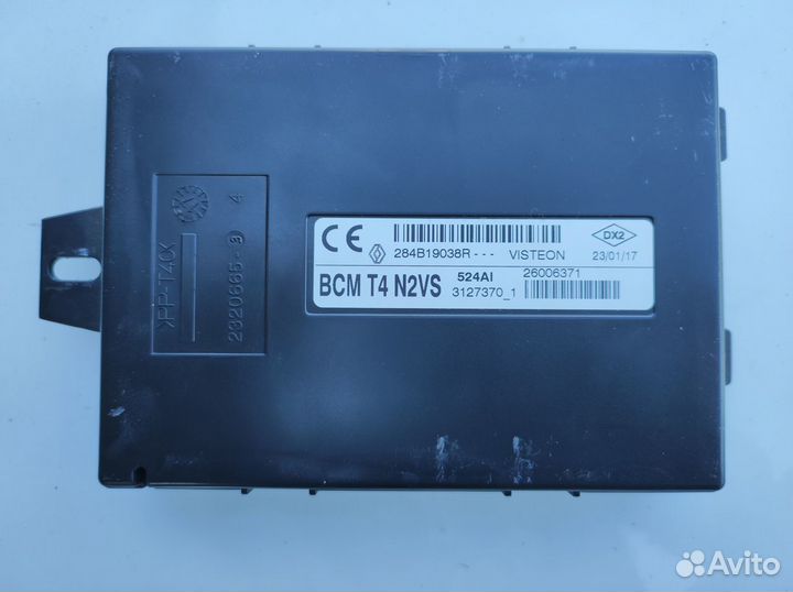 Блок комфорта BCM T4 Renault Logan 2