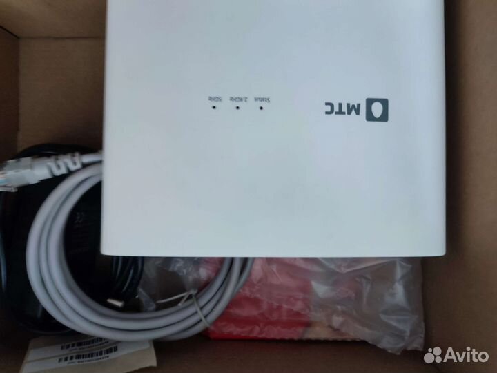 Роутер и тв приставка МТС