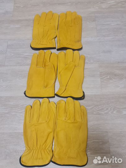 Перчатки кожаные спецодежда
