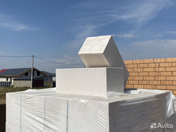 Газоблок плотность D600