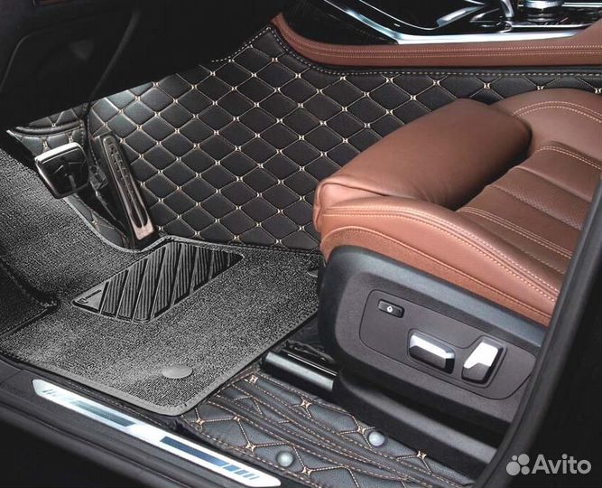3D Коврики Range Rover Салон Багажник из Экокожи