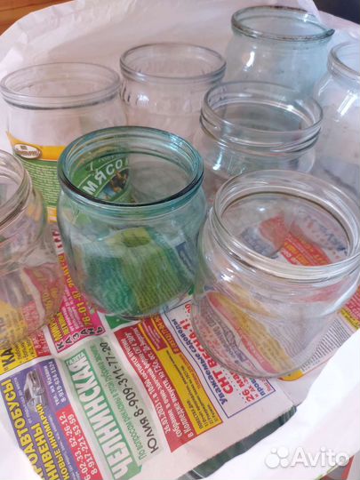 Банка стеклянная 0,5