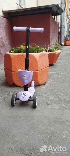 Самокат детский трехколесный