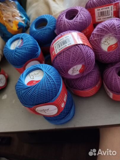 Пряжа мерсеризованный хлопок