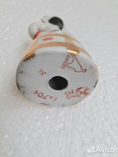 Статуэтка фарфоровая Матрешка-невеста Дулево СССР