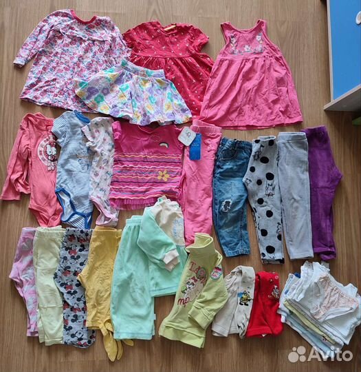 Одежда девочке 86 92 пакет или шт