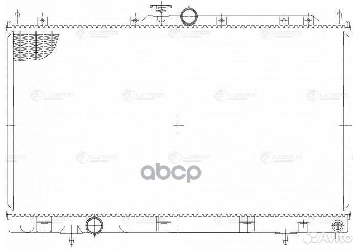 Радиатор охлаждения LRC1157 luzar