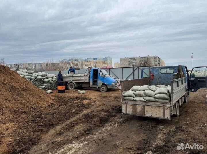 Торф, навоз, чернозем, щебень, песок