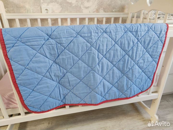 Комплект одеяло детское и простынь IKEA