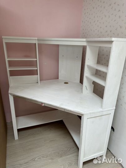 Икея Угловой компьютерный стол бу для учебы