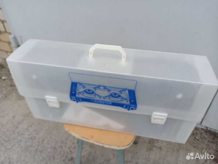 Плита газовая портативная двухкомфорочная