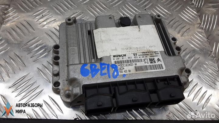 Блок управления двигателем Citroen C4 2005