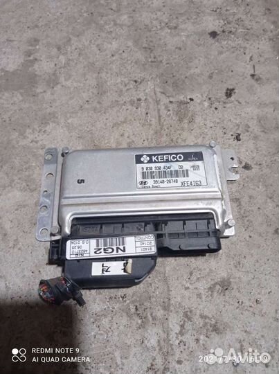 Эбу двигателя хендай элантра XD 1.6 МКПП