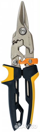 Ножницы для металла прямые Fiskars PowerGear