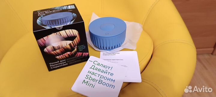 Умная колонка сбер бум мини