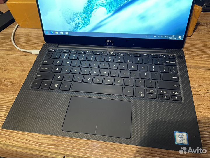 Dell XPS 9370 13 Touch i5-8 4ядра 16гб 256гб