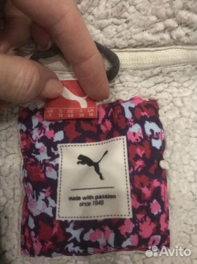 Puma кофта спортивная