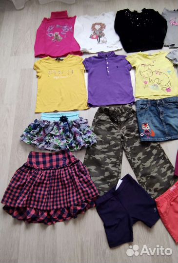 Вещи пакетом на девочку 116