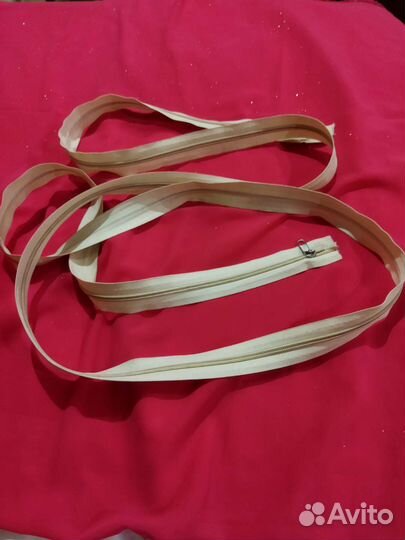 Длинный замок (молния)для спального мешка. 2м 70см