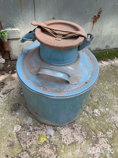 Фляга металлическая