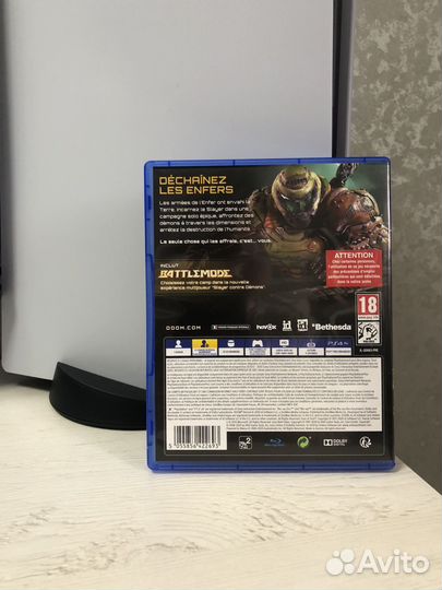 Игра для PS4 doom eternal