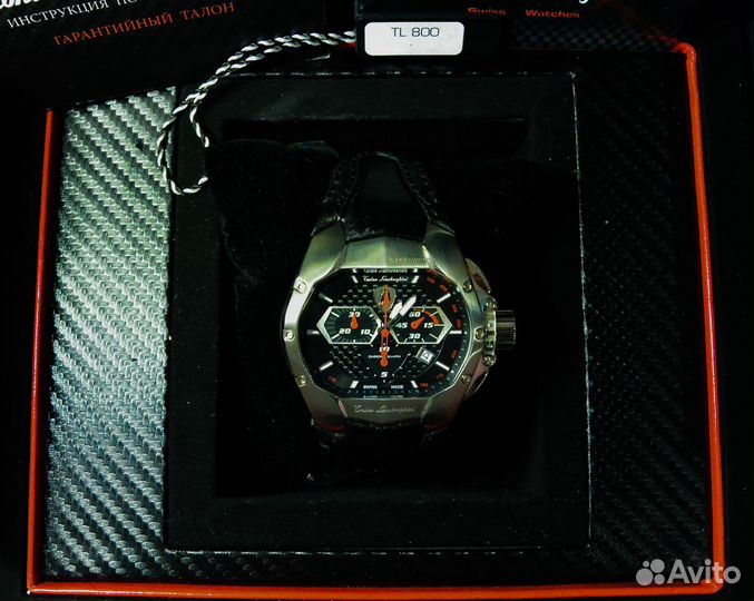 Tonino Lamborghini Оригинал новые Часы 800S