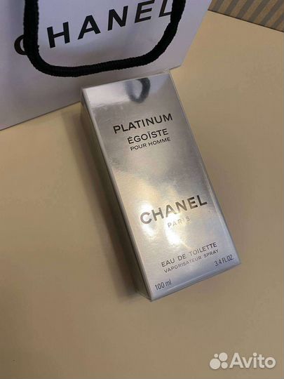 Chanel Egoiste Platinum Оригинал + Чек