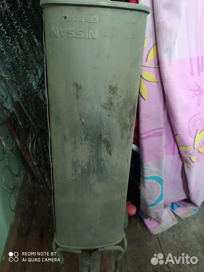 Центральный глушитель на Nissan tiida