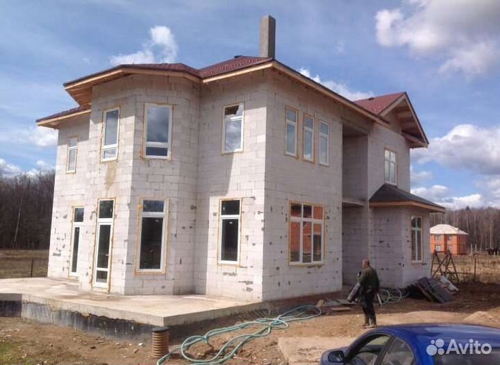 Кладка газоблока