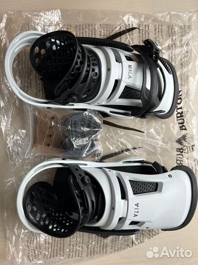 Крепления для сноуборда burton malavita