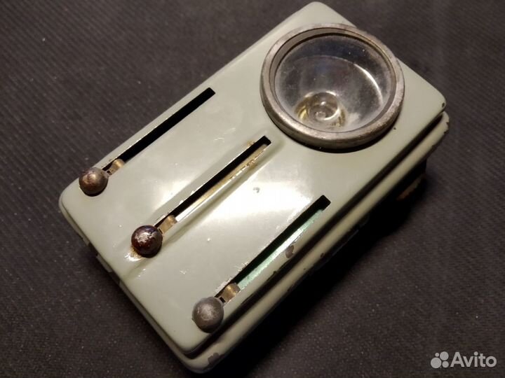 Немецкий палаточный фонарь с тремя светофильтрами