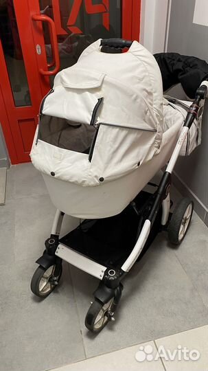 Коляска Hartan racer gt 3 в 1 + конверт в люльку