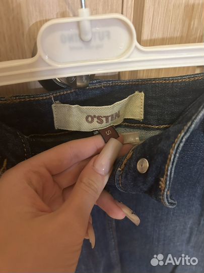 Юбка джинсовая мини