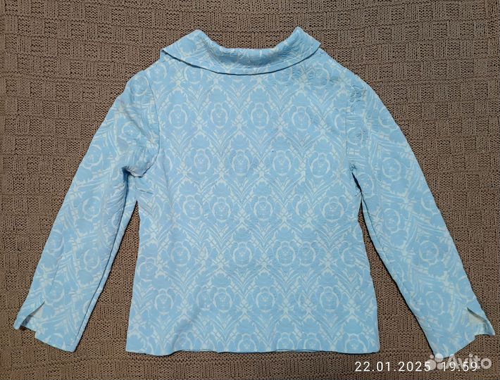 Кремпленовый жакет. Винтаж