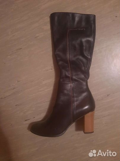 Сапоги женские натуральная кожа 37 размер