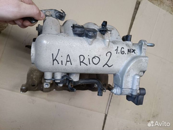 Впускной коллектор Kia Rio 2